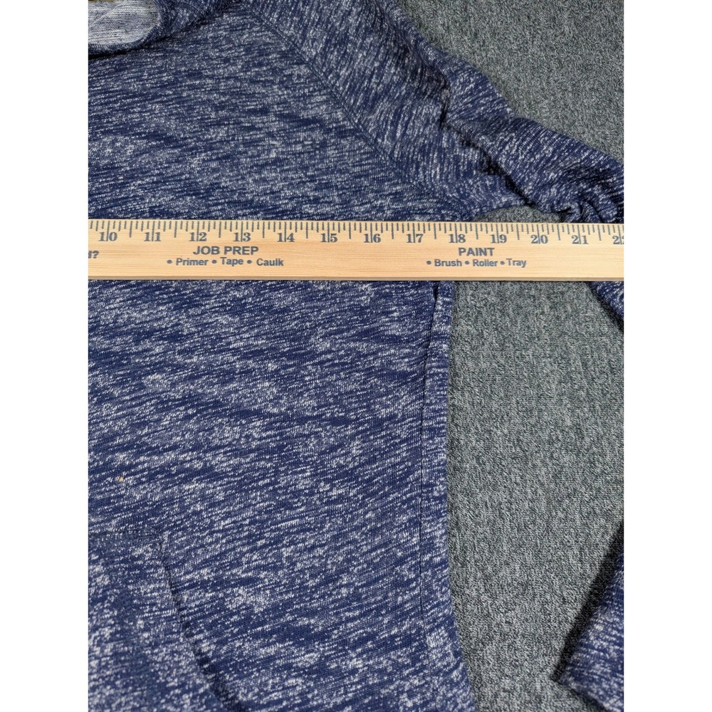 Marmot Womens Space Dye Pullover Hoodie Blue White Funnel Neck Size Medium - Picture 5 of 7